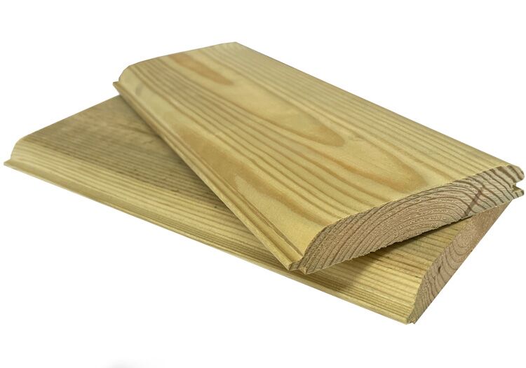 Loglap T&G Treated 25mm x 125mm - Image 2