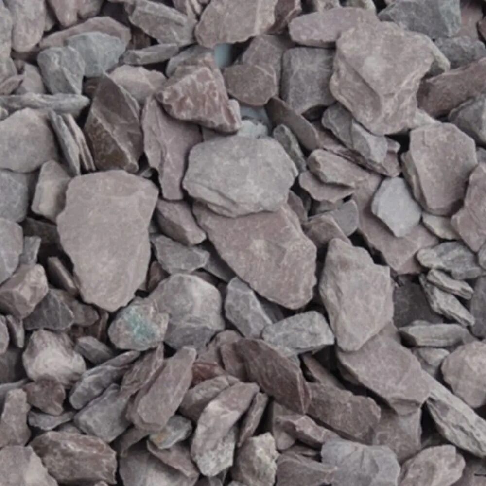 Plum Slate Chippings 40mm Bulk Bag