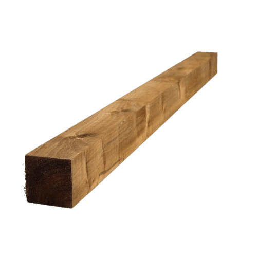 100mm x 100mm Fence Post UC4 Brown Treated
