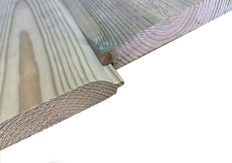 Loglap T&G Treated 25mm x 125mm