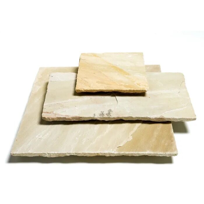 Pavestone Natural Sandstone Paving Calibrated - Golden Fossil - Image 3