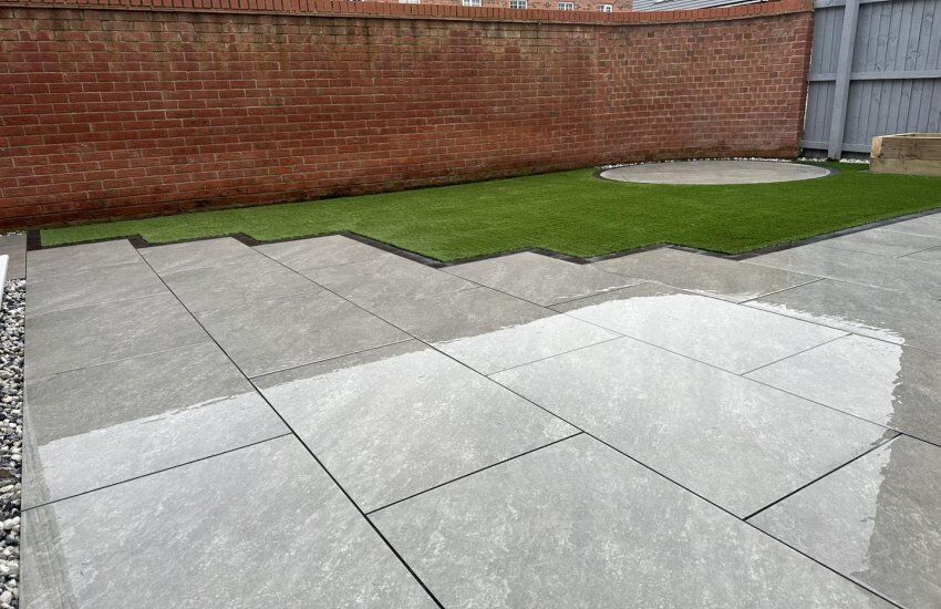 Pavestone Classic Porcelain Paving Grey 600mm x 600mm x 20mm