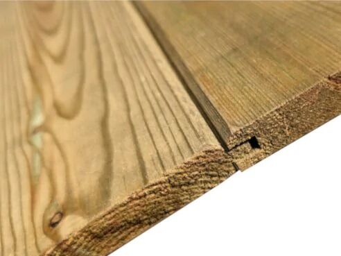 Matchboard Tongue & Groove V Joint Treated 16mm x 125mm